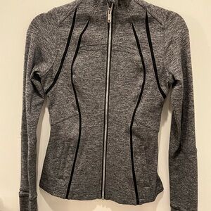 Lululemon Gray Zip-Up Jacket
